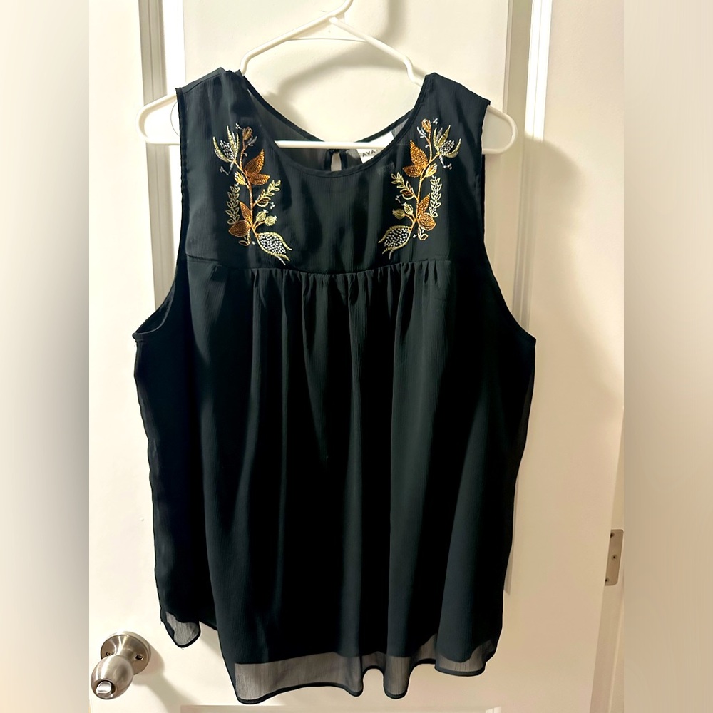 Sleeveless Flowy Top